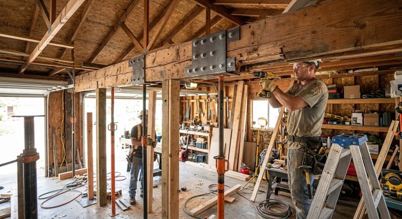Floor Beam Repair in Kansas City, KS